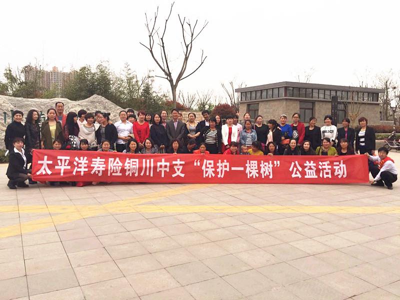 太平洋寿险陕西分公司举办一棵树电子信函订