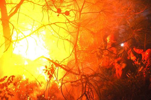 四川冕宁森林火灾 持续三天仍未完全扑灭|四川