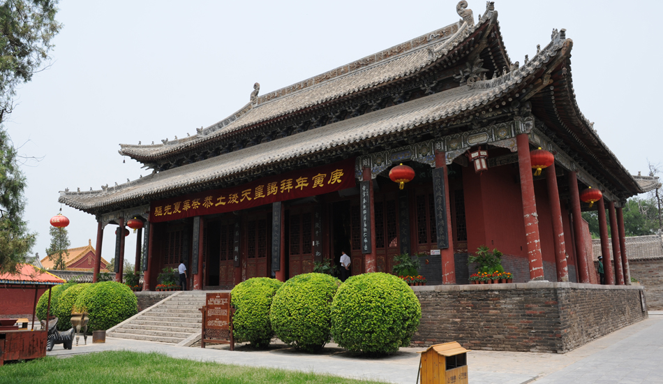 淮阳县太昊陵景区高清图