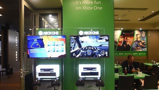 微软在香港推Xbox主题餐厅:顾客可边吃边玩|游