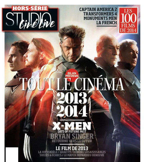 《X战警前传2》登法国杂志 狼叔领衔凯撒影帝