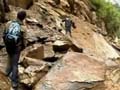 实拍驴友遭遇泥石流被冲进峡谷遇难瞬间