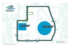 电动方程式大奖赛北京站赛道设计图公布