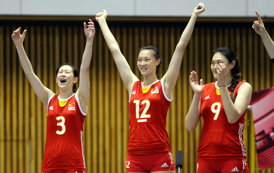 大奖赛-朱婷神威中国女排3-0美国收获总决赛三