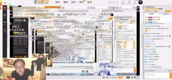 斗鱼tv两大知名主播55开与笑笑直播撕逼(图)