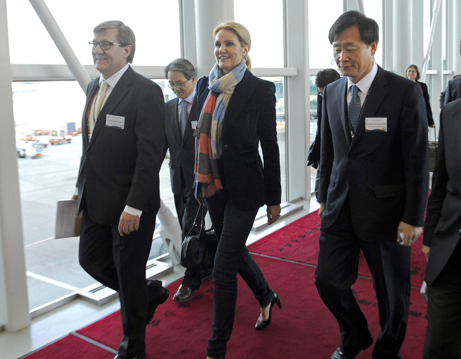 首尔核峰会的<em>女领导人</em>