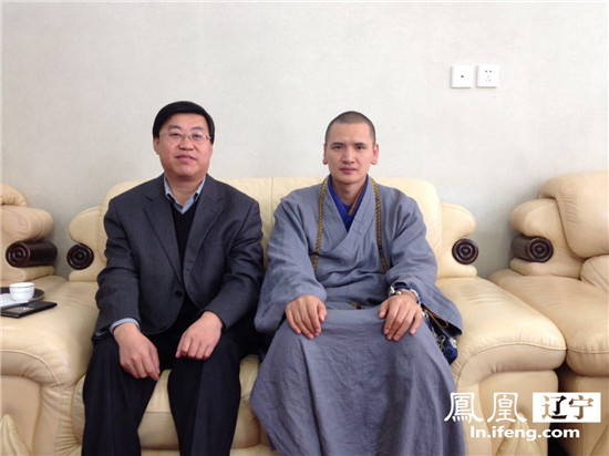 浙江普安寺释明心法师受邀到北票惠宁寺参观