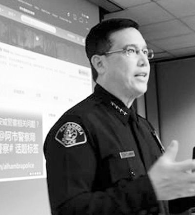美警局开通中文微博服务华裔民众