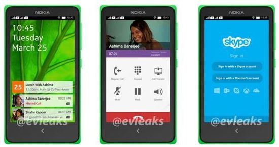 疑似诺基亚Android操作系统用户界面曝光