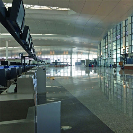 记者提前探访南京禄口机场T2航站楼
