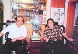 王林与刘志军合影