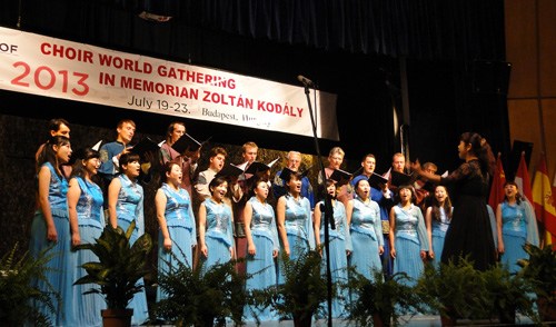 匈牙利华人乐团布达佩斯音乐桥合唱比赛获奖