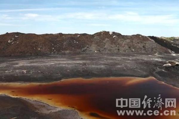 梅花生物废渣如山污水成湖 居民称污染地下水