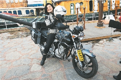 摩托女孩练明乔圆梦土耳其