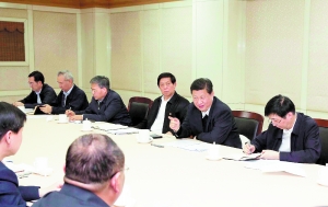 习近平考察菏泽给官员念对联 告诫莫道百姓可