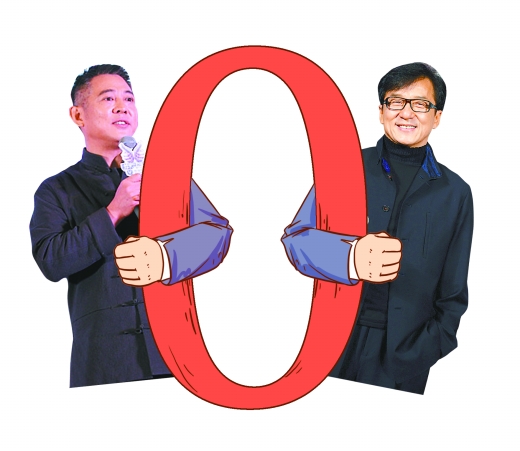 李连杰:以后零片酬也行成龙:很多时候都零片酬