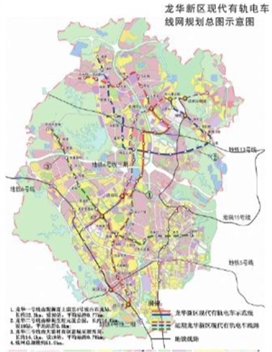 深圳市龙华区高清地图