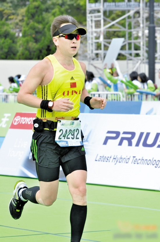 黄强:马拉松的幸运儿|马拉松|赞助商