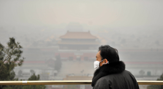 中东部98万平方公里面积空气污染 雾霾逗留至