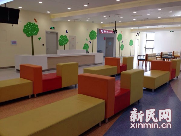 市儿童医院新院5日试运行 装饰 童话风 |门诊|于