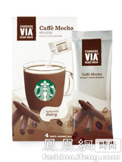 星巴克VIA免煮咖啡推出升级口味|咖啡| 星巴克