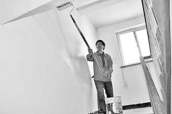 粉刷楼道清除小广告