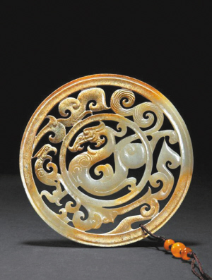 玉璧,象征地位的礼器|礼器|龙纹