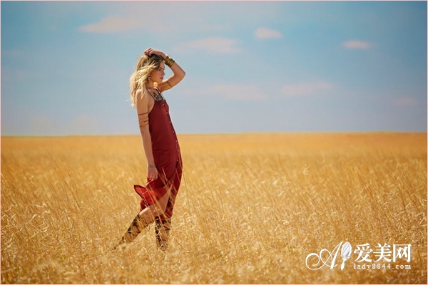 麦田里的守望者 Free People 四月广告大片