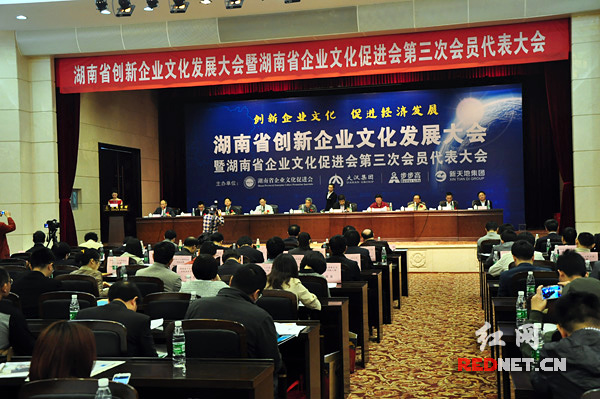 湖南举行创新企业文化发展大会 开展企业文化