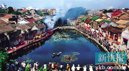 ■南社明清古村落全景。