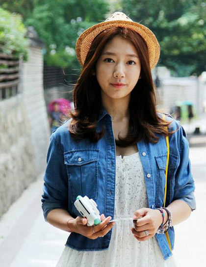 朴信惠发型图片 示范韩范儿小清新