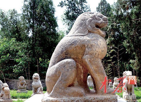 “镇馆之宝”唐狮