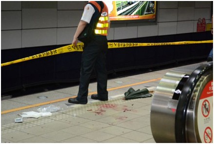 台北地铁发生砍人事件 马英九:震惊、痛心|马英