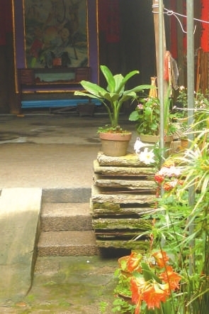 吴石故居庭院