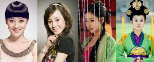 四小花旦：袁姗姗张檬颖儿赵丽颖