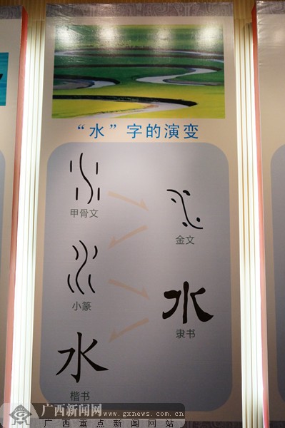 《汉字 中国文字博物馆藏文物展》在南宁展出