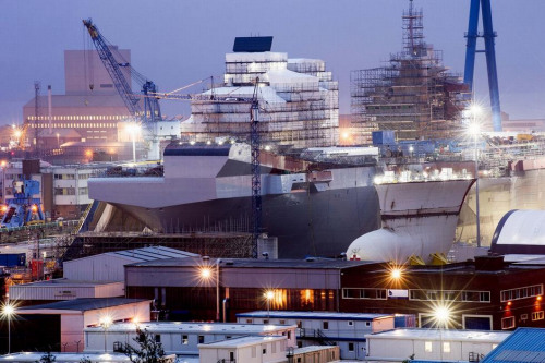 英国厂商开发手机软件防止航母建造者舰内迷路