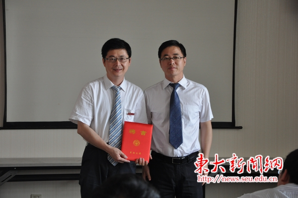 中国运载火箭技术研究院谭志勇研究员受聘东南