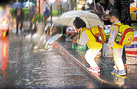 遇台风暴雨或可自主延迟上学|气象|气象台