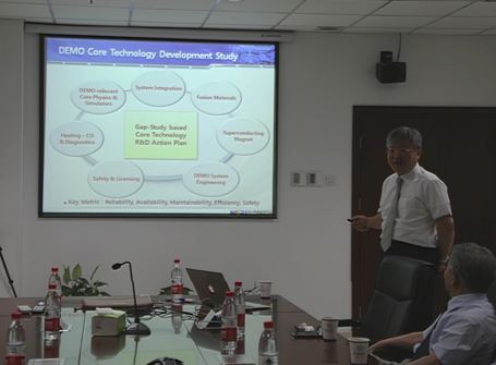 韩国科学代表团访问核科学技术学院|聚变|实验