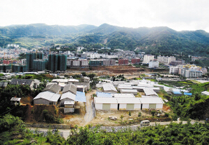 突击违法建盖的房屋