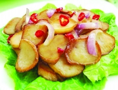 干煸杏鲍菇|洗净|胡椒粉_凤凰资讯