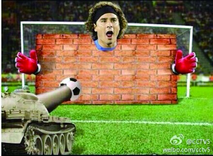 奥乔亚一战封神|门将|内马尔