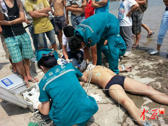 郑州尖岗水库发生溺水事故 出事男子现场抢救无效死亡