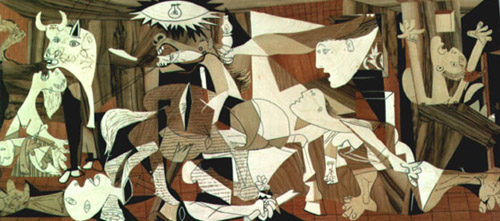 毕加索《格尔尼卡》（1937）