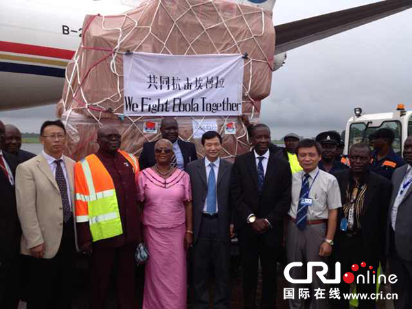 中国积极援塞抗击埃博拉疫情被赞 当地华人状