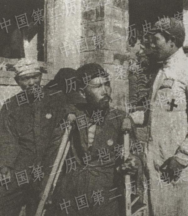 　　八路军俘虏日军照片2（中国第二历史档案馆提供）