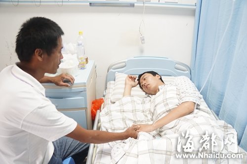 福州:24岁儿子白血病复发 慈父急切欲卖肾救子