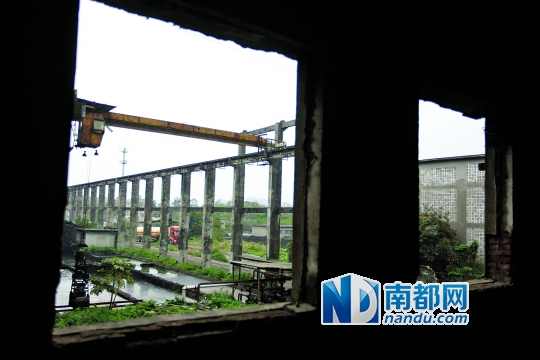 破败的乾务糖厂。南都资料图片