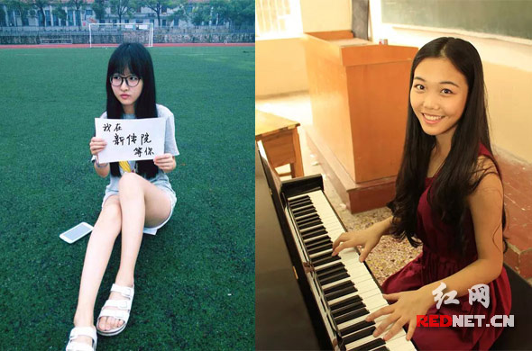 (新闻与传播学院和音乐学院爆照迎新。)